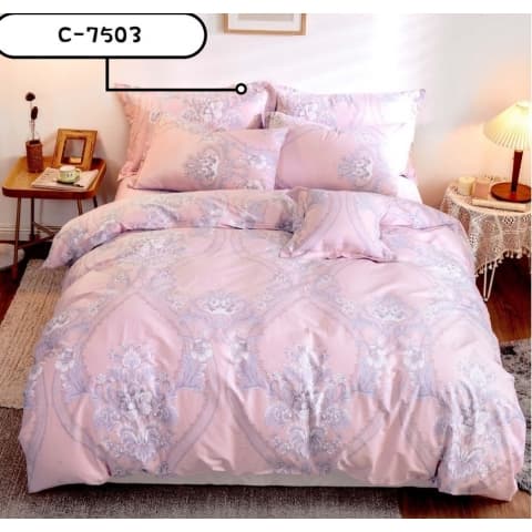 100%全純棉床包 花色C7503